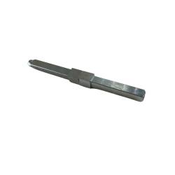 Tige carrée 2 pièces pour serrure électrique 9/7x100 (50+50)